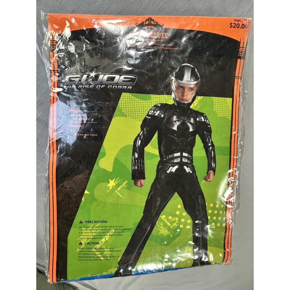 G.I. Joe: The Rise of Cobra Duke Deluxe muscle costume Boys Small 4-6x